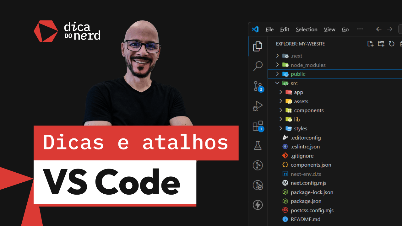 Dicas e atalhos para Visual Studio Code